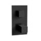 Matte Black Thermostatic Two Way Diverter